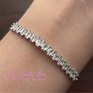 Silver Crystal Bracelet